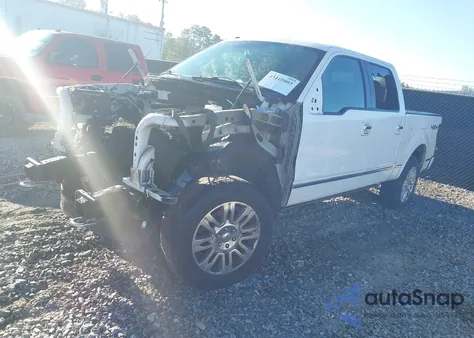 2013 Ford F-150 Platinum from USA, damaged, VIN 1FTFW1E66DFD52207